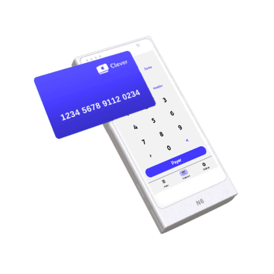 Terminal de paiement mobile - CleverLight